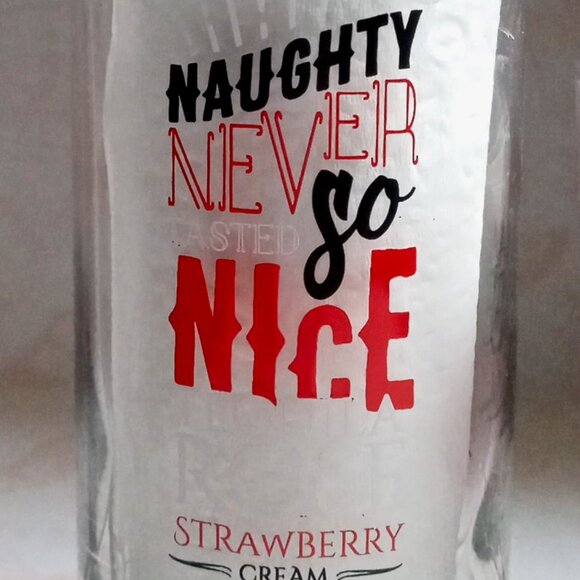 2 Tall Tequila Rose Strawberry Cream Naughty Never Tasted So Nice Shot Glasses - Picture 3 of 5